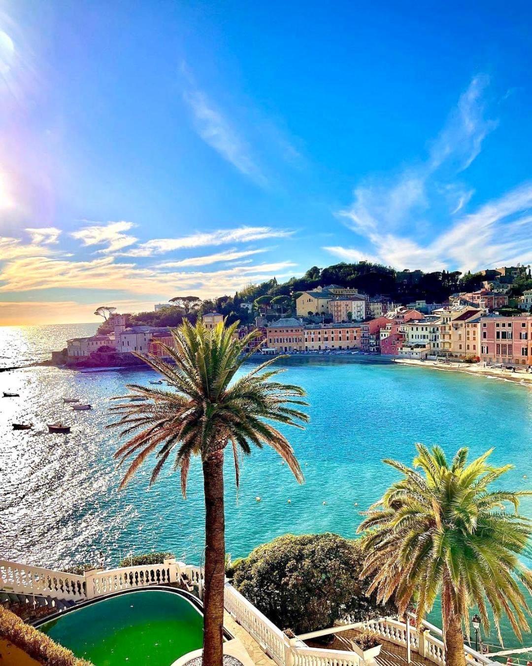 Bellaria Casa Indipendente-Giardino Privato-Free Parking-Wifi-Strategic Location 5 Terre-Portofino Appartement Rapallo Buitenkant foto