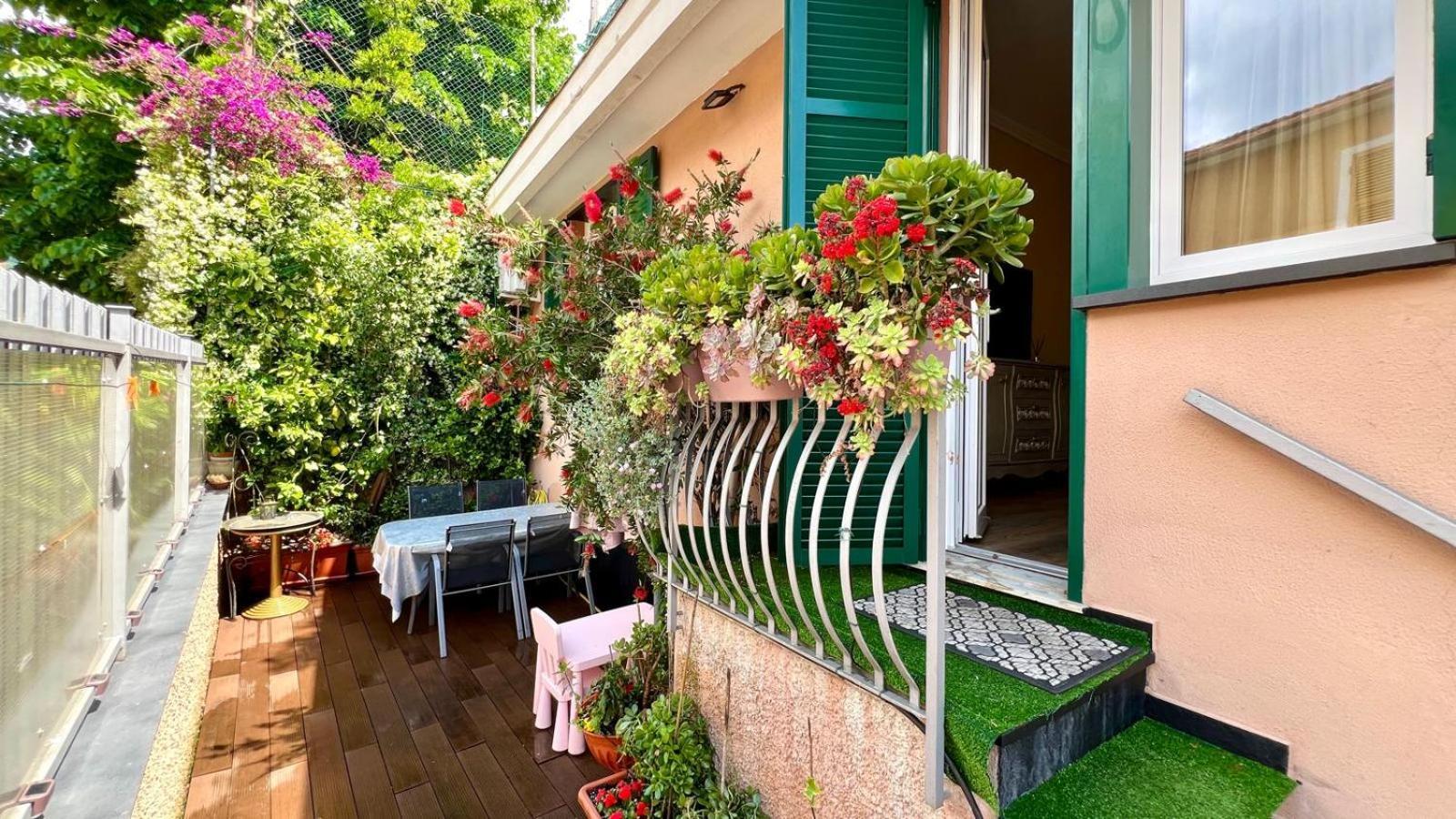Bellaria Casa Indipendente-Giardino Privato-Free Parking-Wifi-Strategic Location 5 Terre-Portofino Appartement Rapallo Buitenkant foto